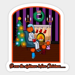 Christmas Halloween ,The Night Before Sticker